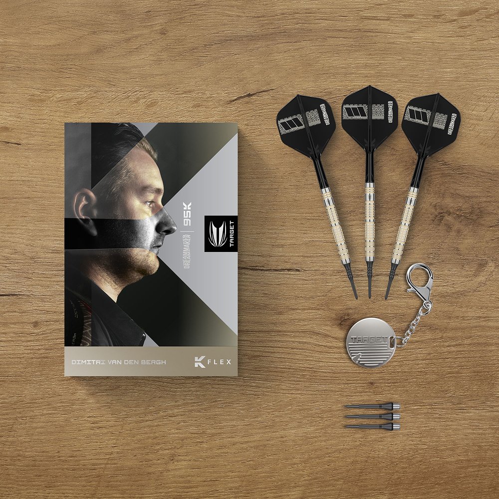Target Dimitri van den Bergh 95K 95% - Soft Tip Darts