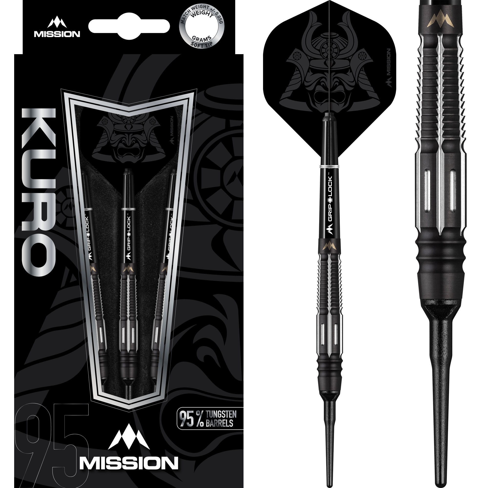 MISSION DARTSミッションダーツ Kuro M4 21gダーツ バレル ダーツ > ソフトダーツ > ブランド【マ行】 > ミッションダーツ