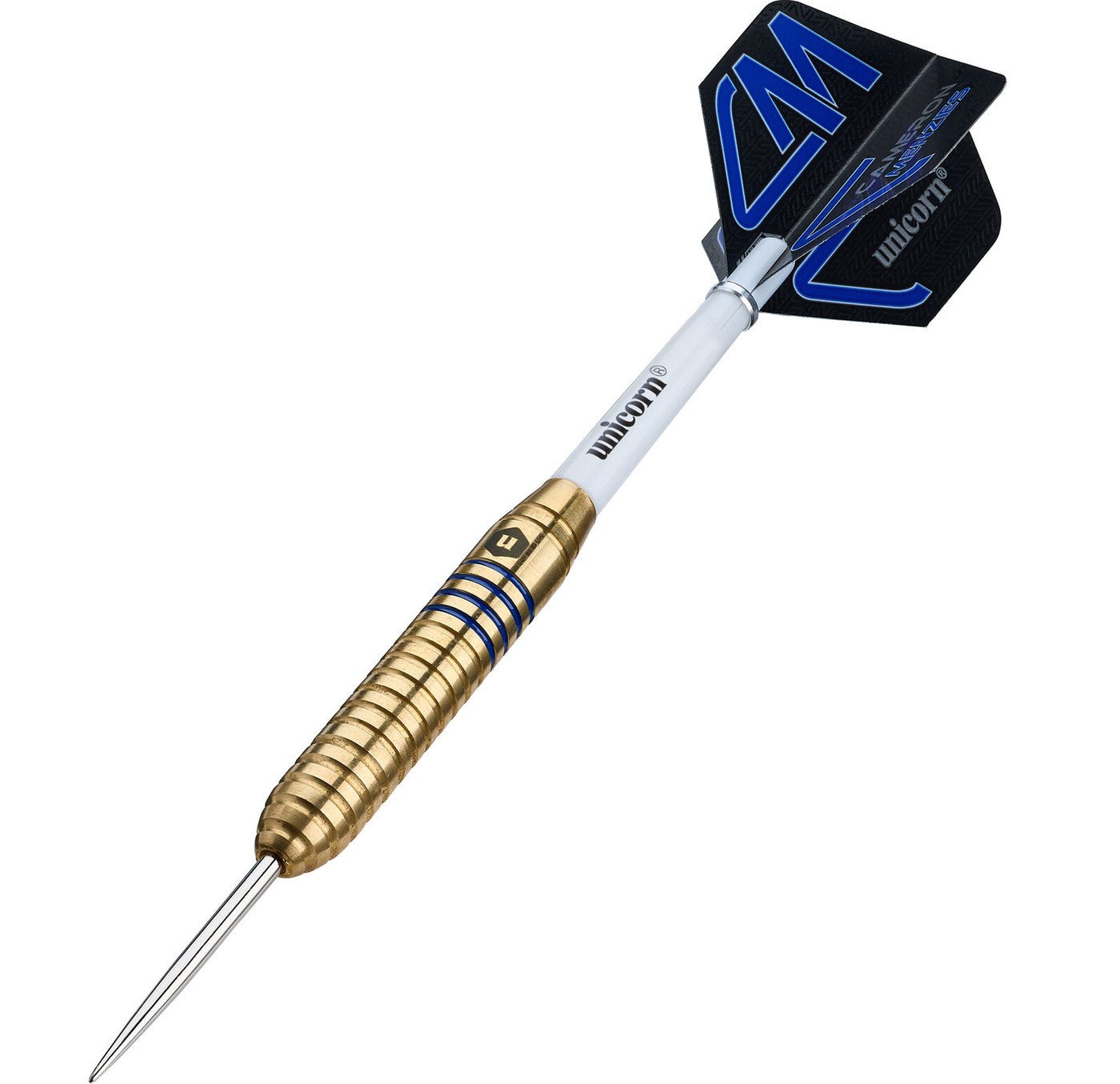 Unicorn Cameron Menzies Brass - Steel Tip Darts - Dartshopper.eu