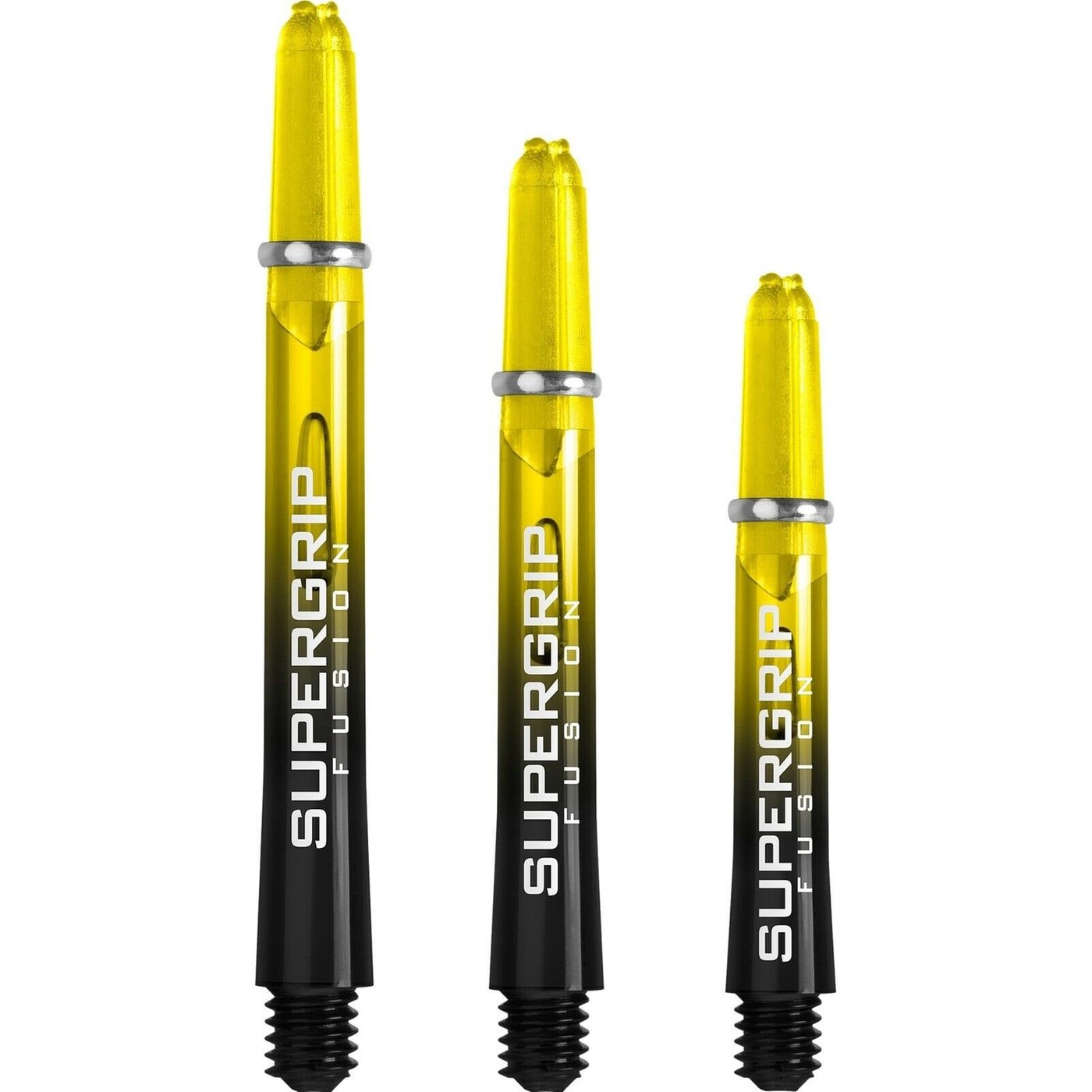 Harrows Supergrip Fusion Yellow Darts Shafts