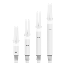 L-Style L- Silent Spinning White Darts Shafts