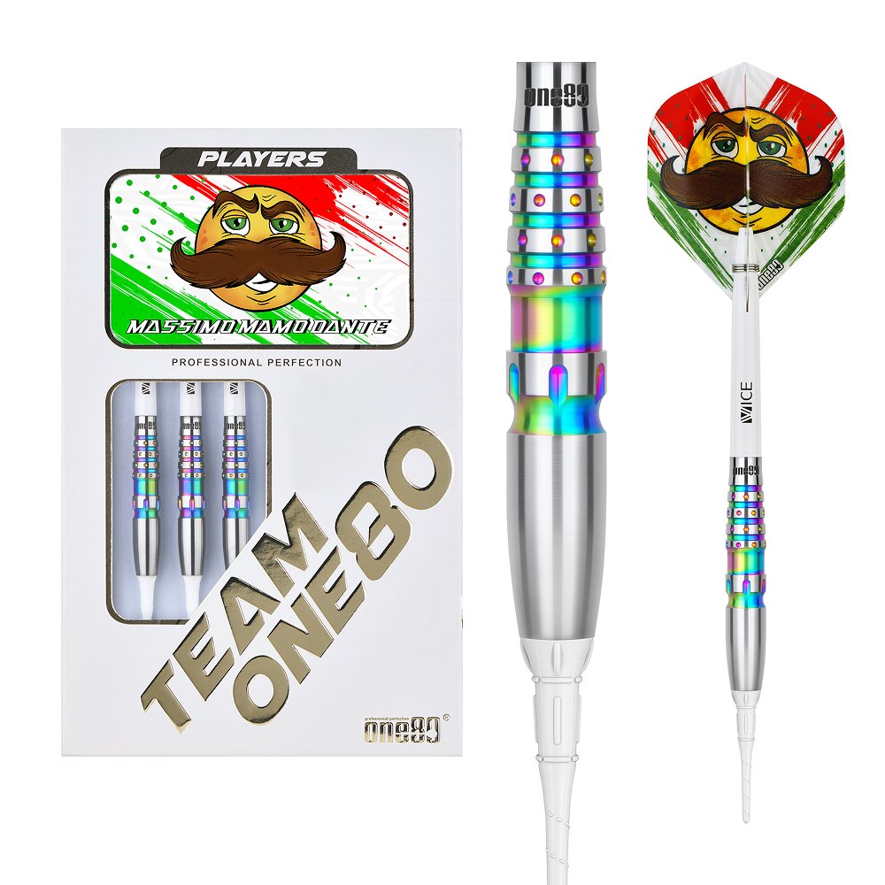 ONE80 Mamo Massimo V2 90% - Soft Tip Darts