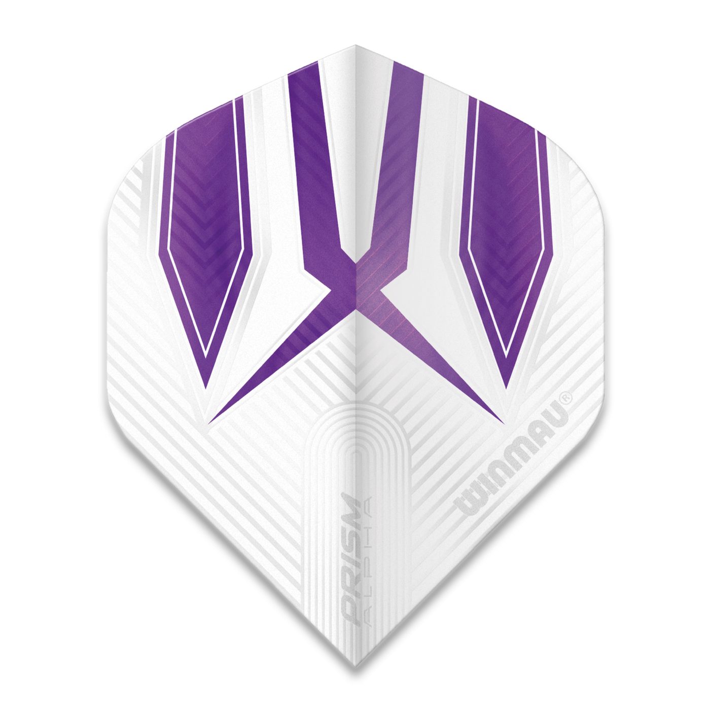 Plumas Winmau Prism Alpha Extra Thick White & Purple