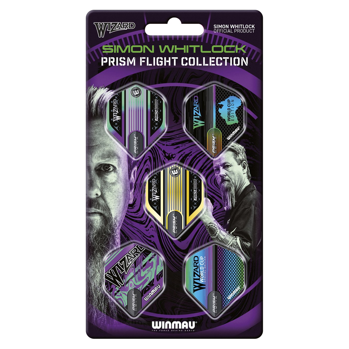 Winmau Simon Whitlock Prism Flight Collection Darts Flights