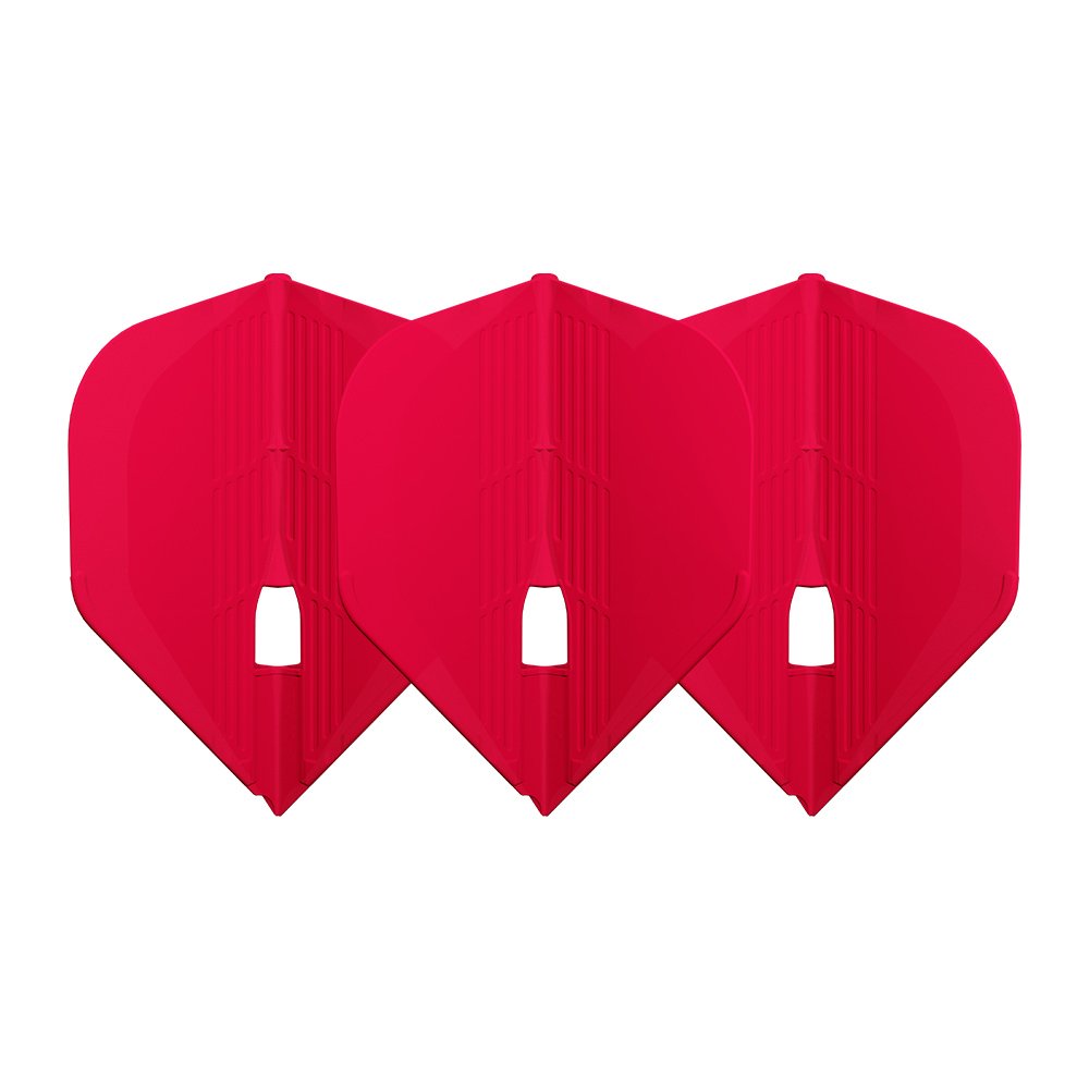 L-Style Champagne Kami L1 Standard Red Darts Flights