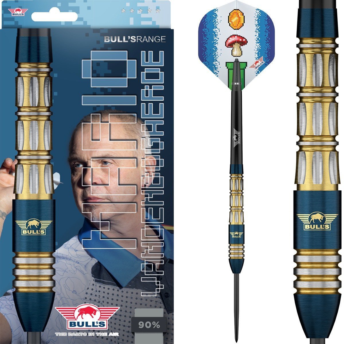 Bull's Mario Vandenbogaerde E3 90% - Steel Tip Darts