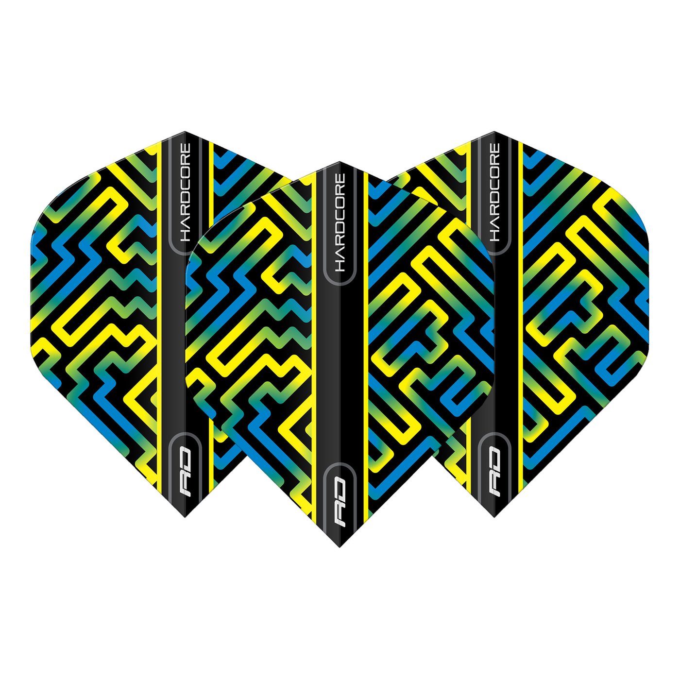 Red Dragon Hardcore XT Blue Darts Flights