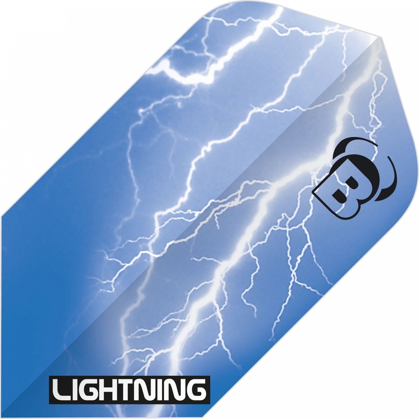BULL'S Lightning Blue Slim Darts Flights