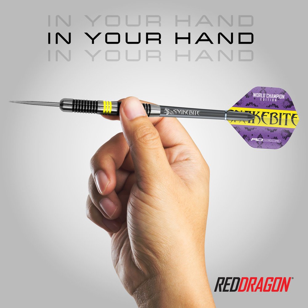 Red Dragon Peter Wright Snakebite Champion Series 80% Darts