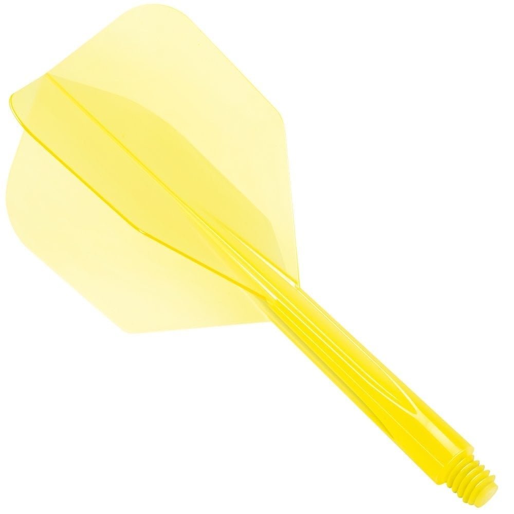 Condor Zero Stress Flight System - Small Clear Yellow - Dart Flights
