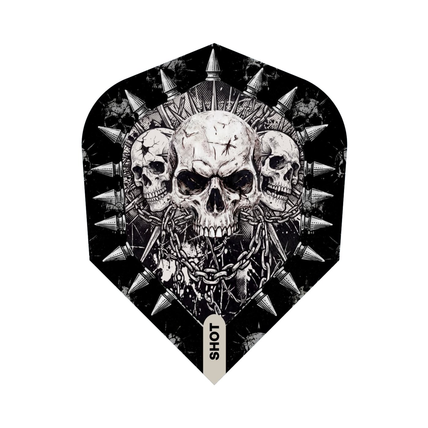 Shot Gnarly Skulls NO6 - Dart Flights