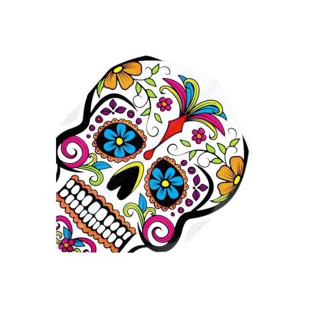 Harrows Quadro Grafiti Skull - Dart Flights