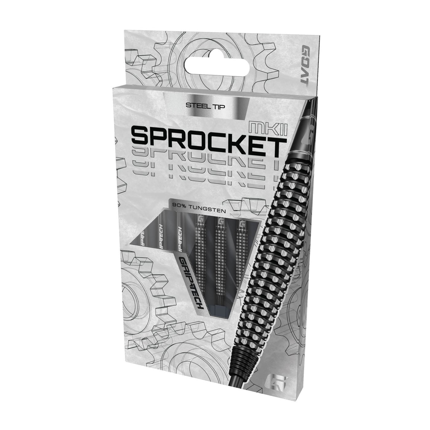 GOAT Sprocket MKII Torpedo 90% - Steel Tip Darts - Dartshopper.com