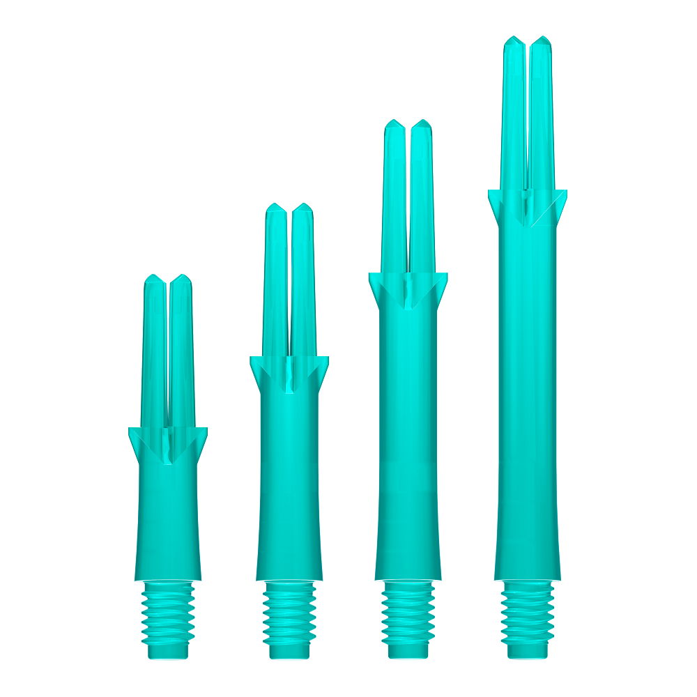 L-Style L-Shaft Locked Straight Emerald Dart Shafts