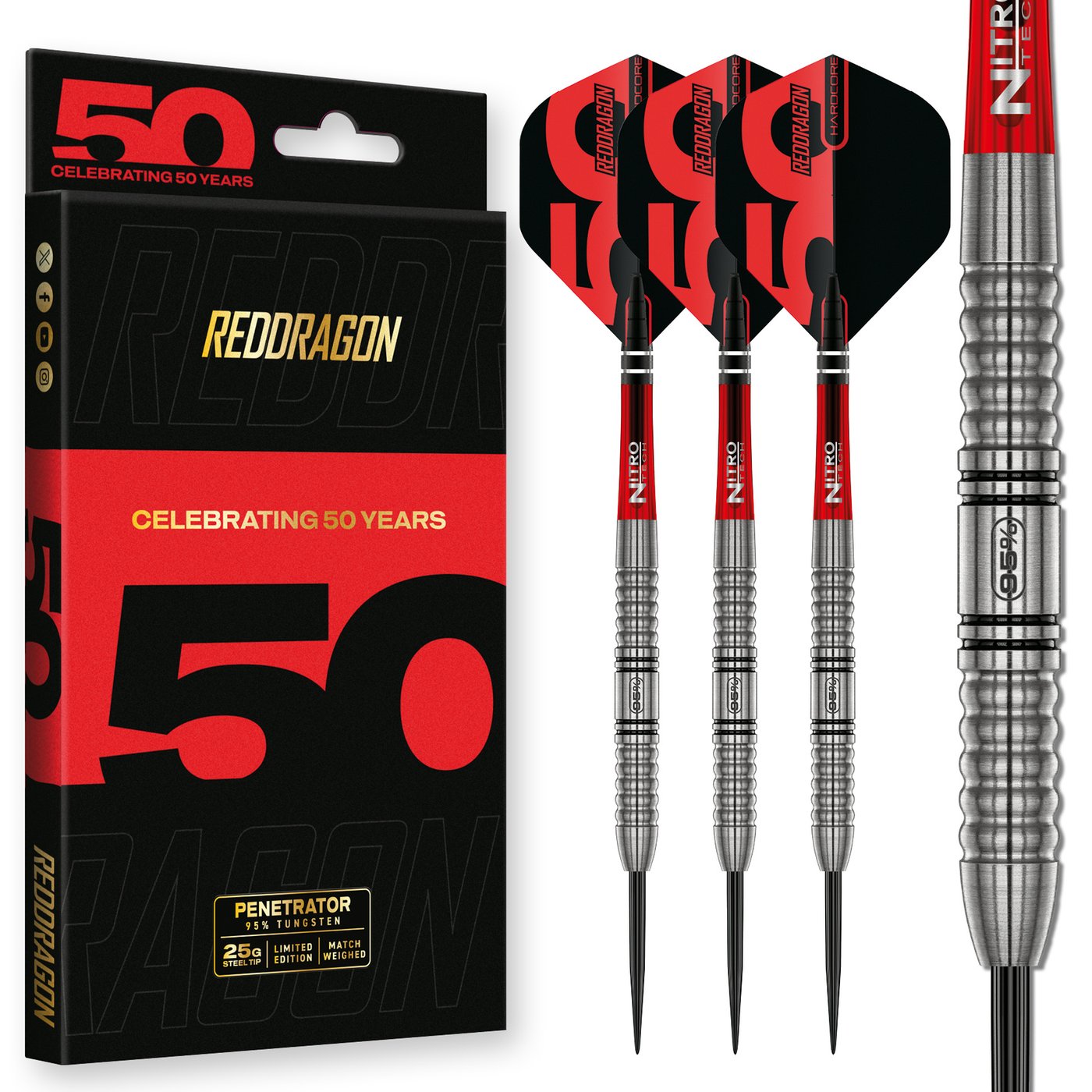 Red Dragon Penetrator 1 95% Limited Edition Darts