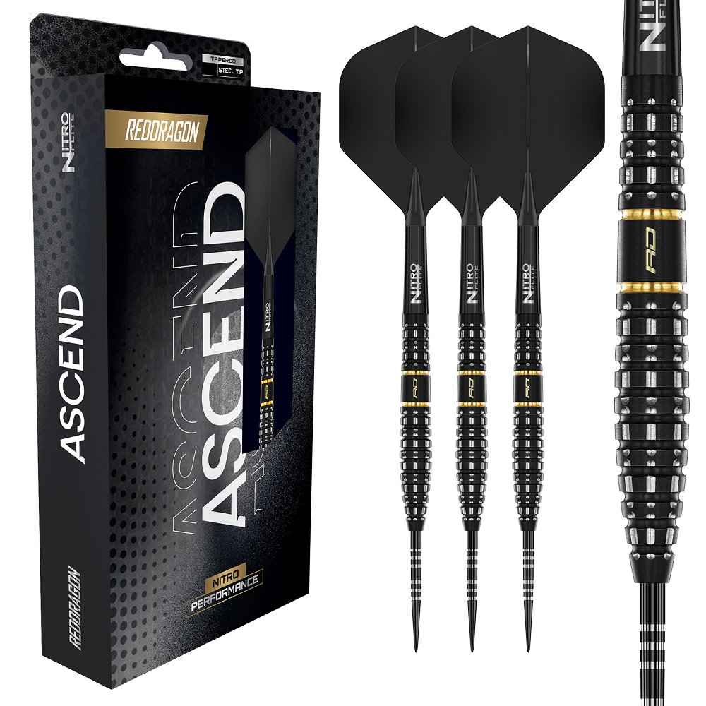 Red Dragon Ascend Torpedo 90% - Steel Tip Darts - Dartshopper.com