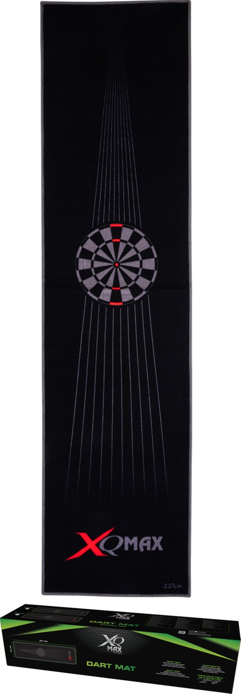 XQ Max Carpet Dartmat Red 237x80 - Dartshopper.com