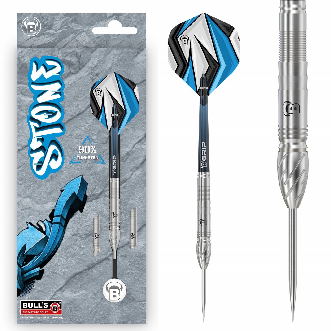 BULL'S Stone S1 90% - Dartpijlen