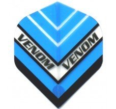 Ruthless Venom Transparent Light Blue Darts Flights