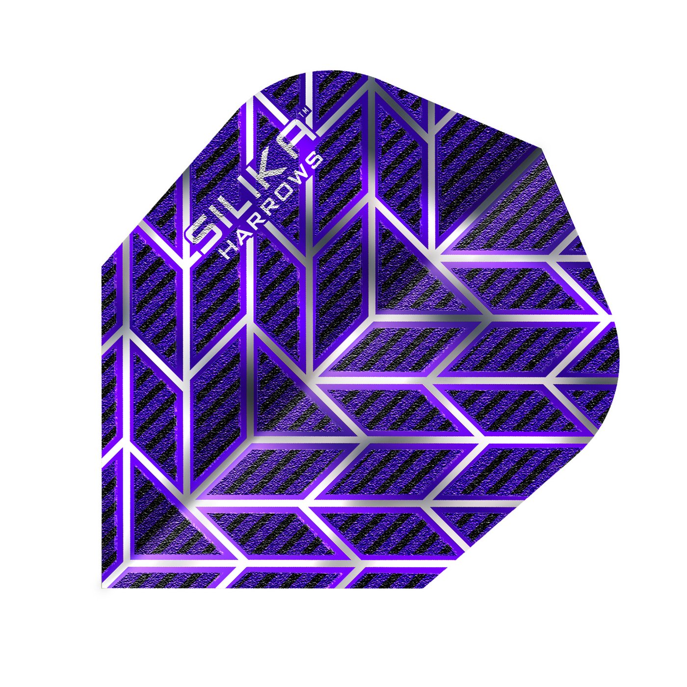 Harrows Silika Monarch Purple NO6 - Dart Flights