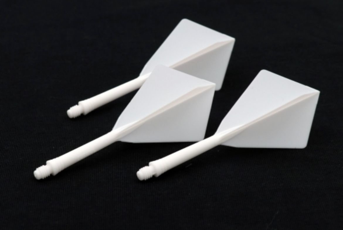 Cuesoul - Tero System AK5 Rost Diamond - White Darts Flights