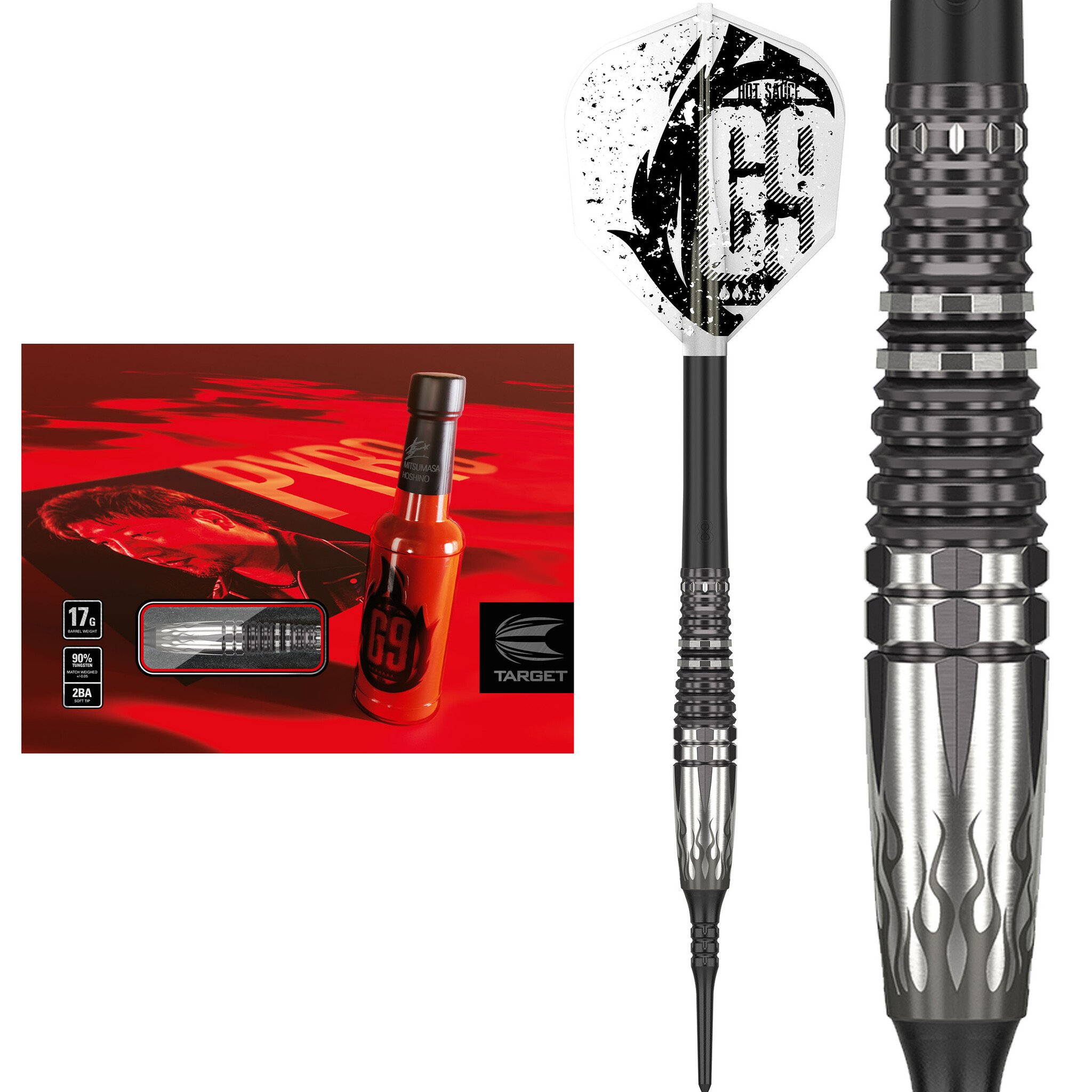 Target Japan Pyro G9 Beta 90% Soft Tip Darts