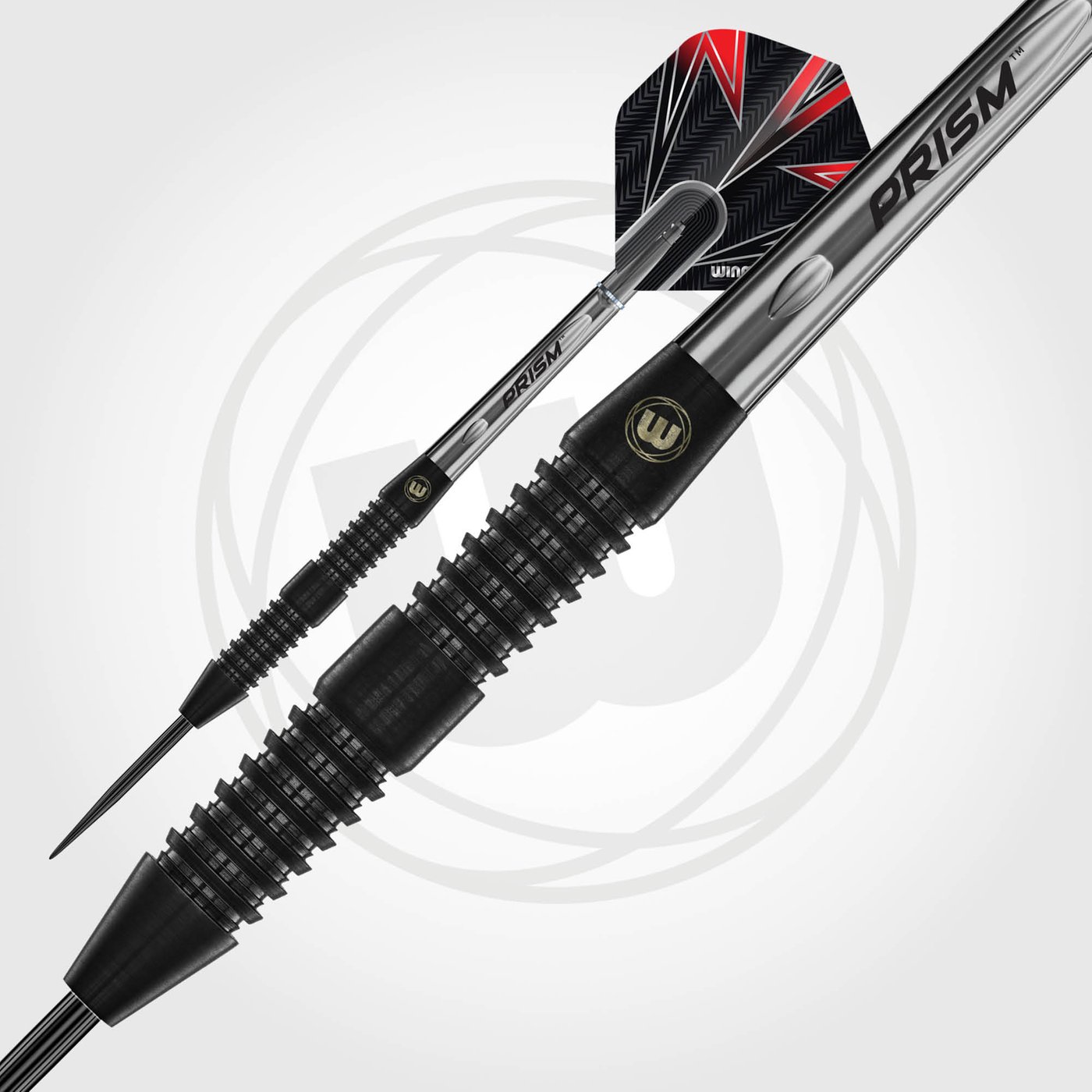 Winmau Tuscan Black 90% Steel Tip Darts - Dartshopper