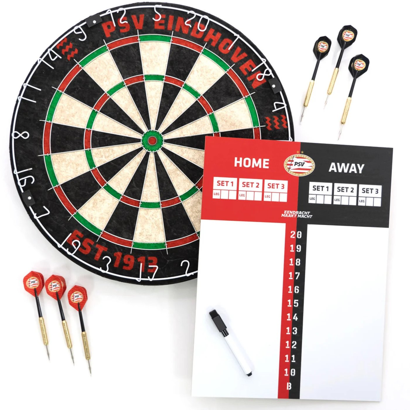 PSV Dartset Compleet - Dartset