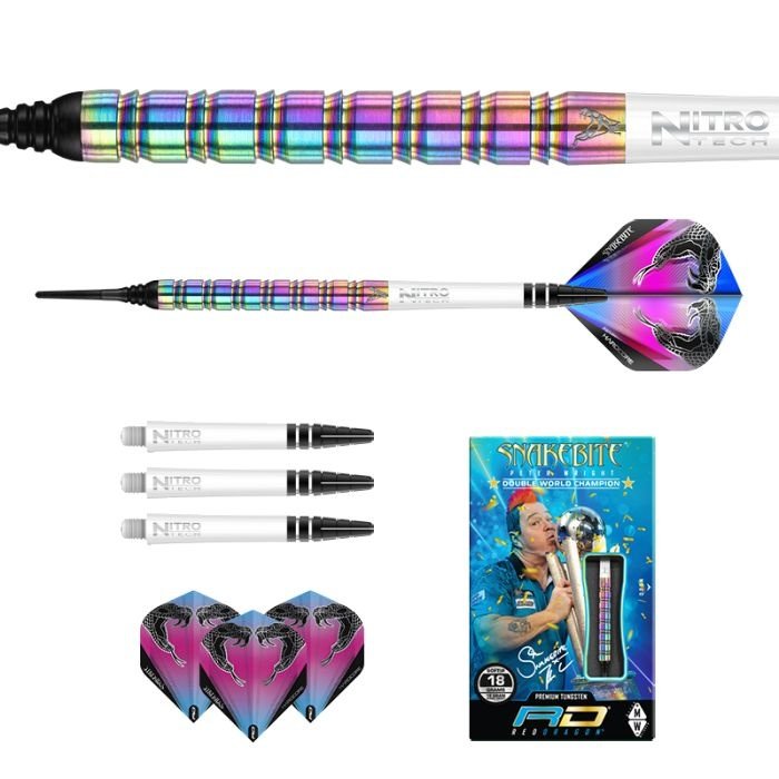 Red Dragon Peter Wright Snakebite 1 Soft Tip Darts