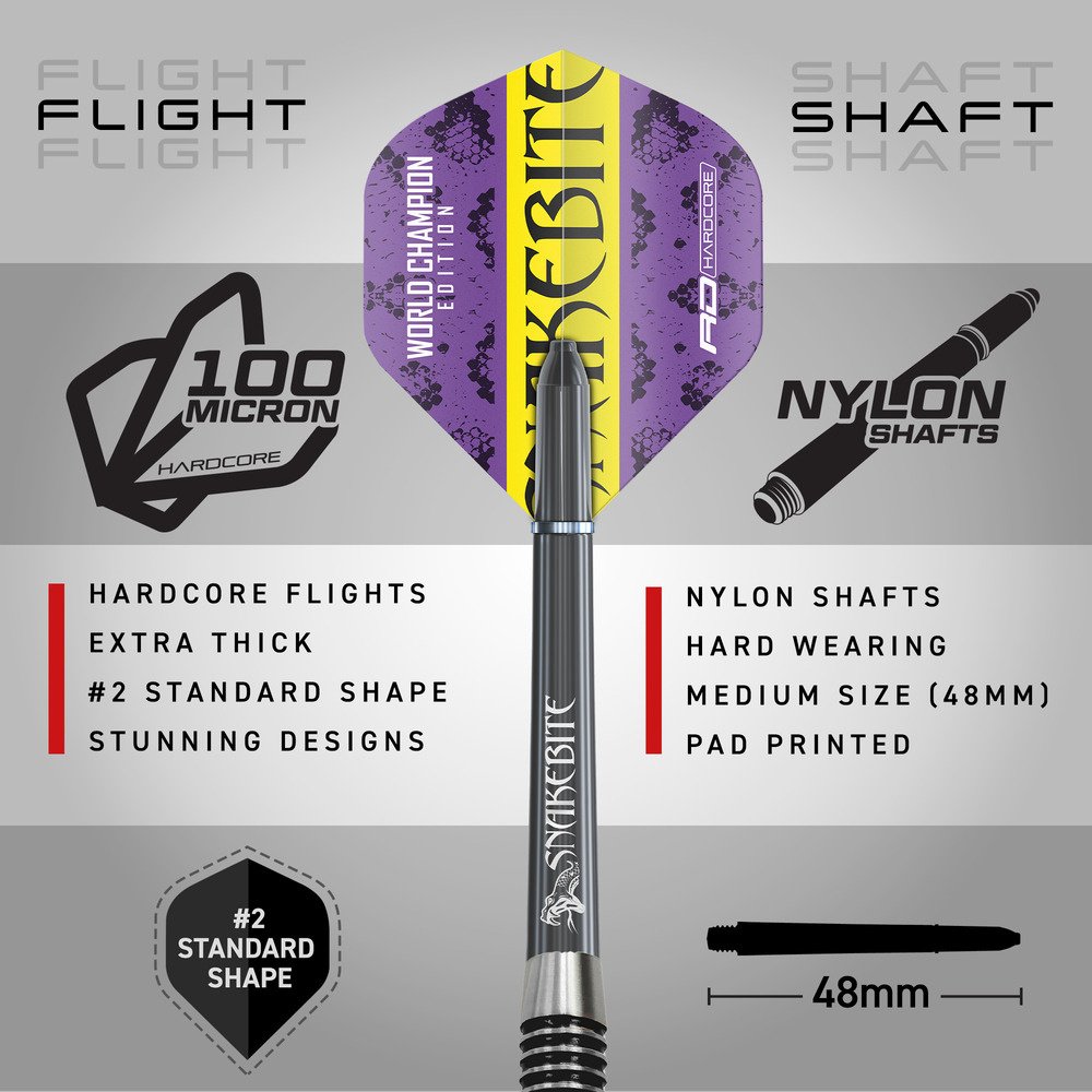Red Dragon Peter Wright Snakebite Champion Series 80%