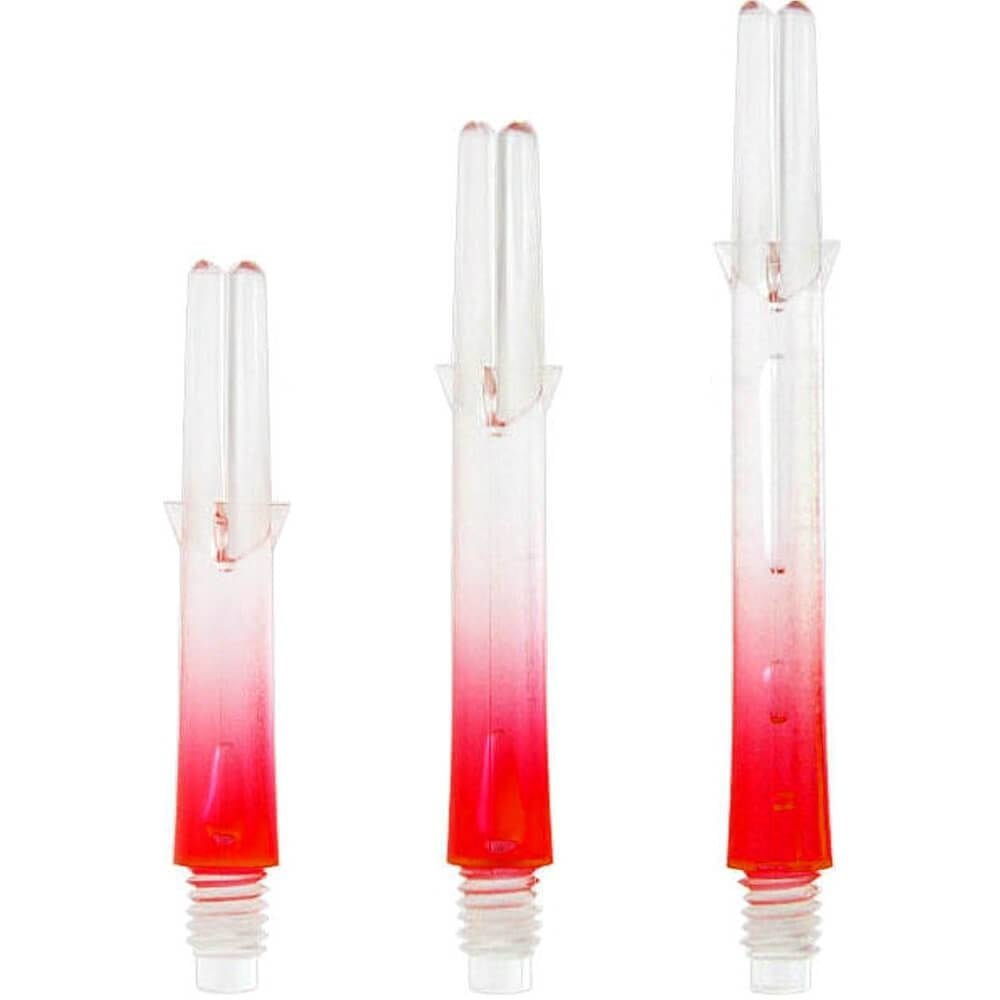 L-Style L- 2-Tone Milky Red Darts Shafts