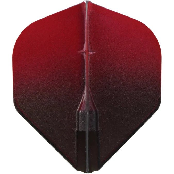 L-Style EZ L1 Standard 2-Tone Black Red Darts Flights