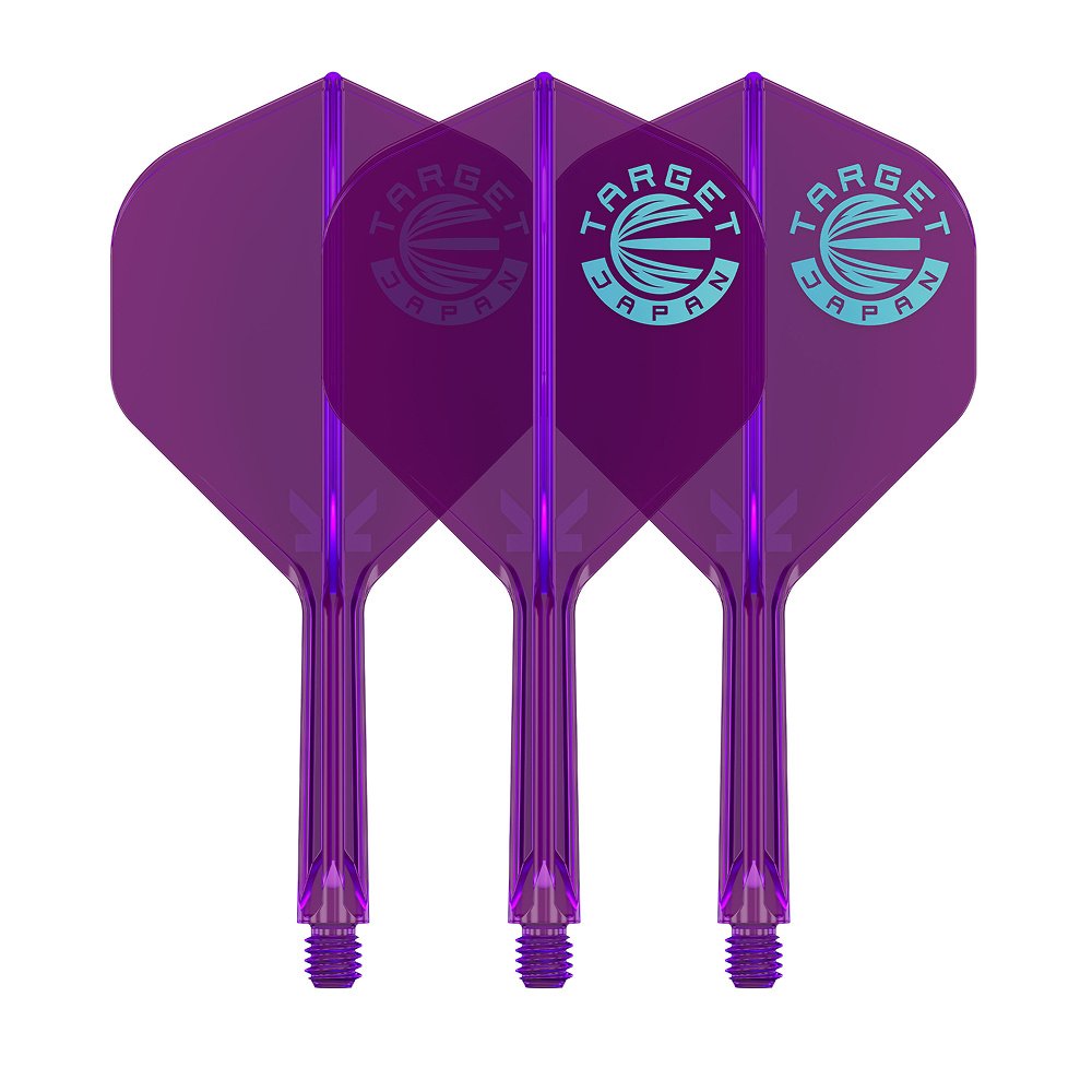 Target Japan K-Flex Purple Logo NO2 - Dart Flights - Dartshopper.nl