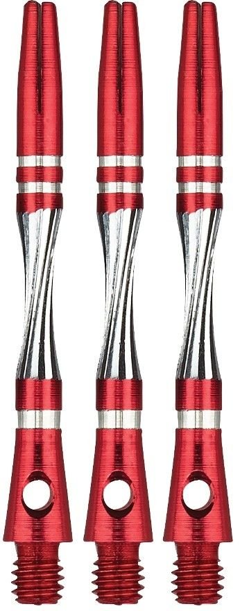 Unicorn Aluminum Twist Red Medium Darts Shafts
