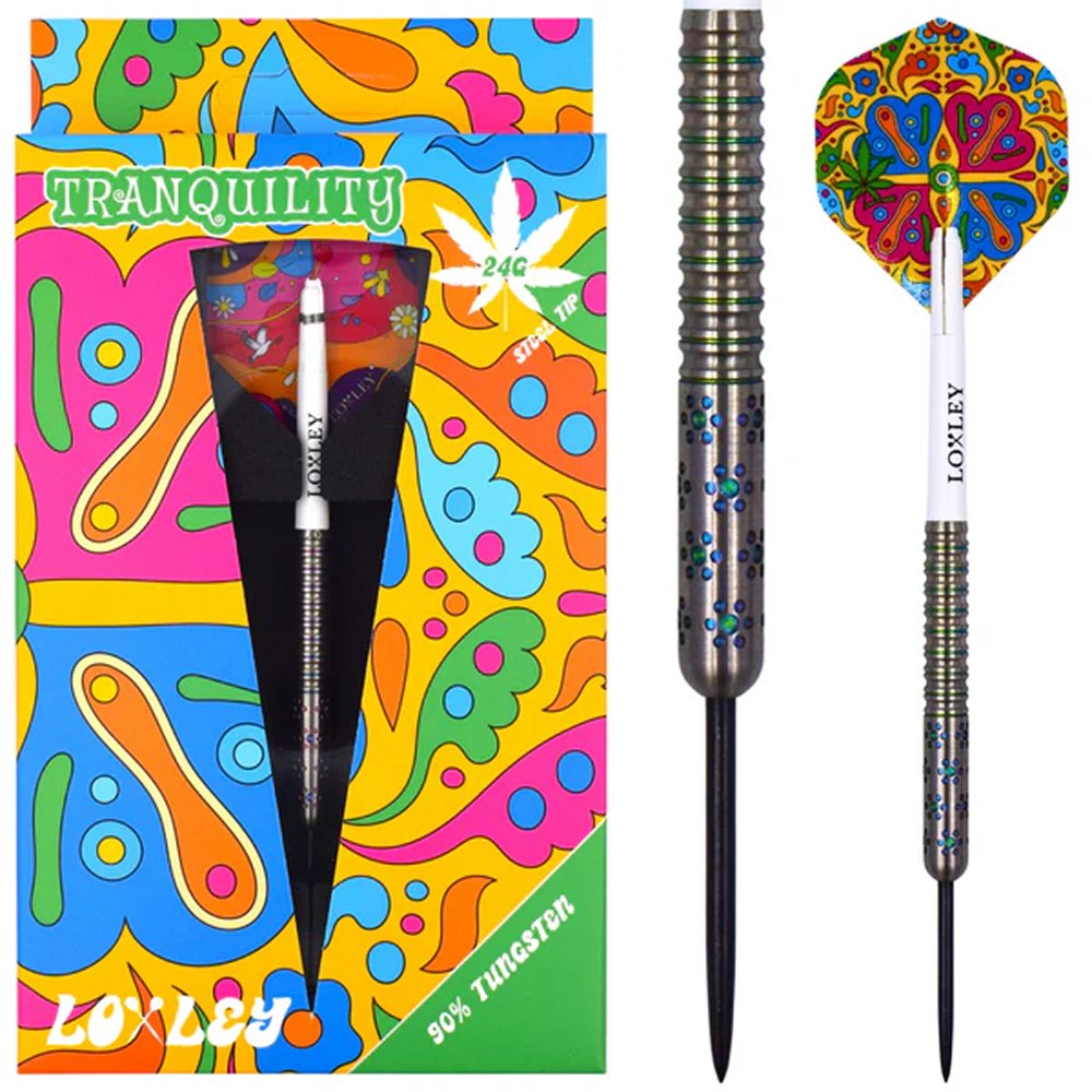 Loxley Woodstock Tranquility 90% - Steel Tip Darts