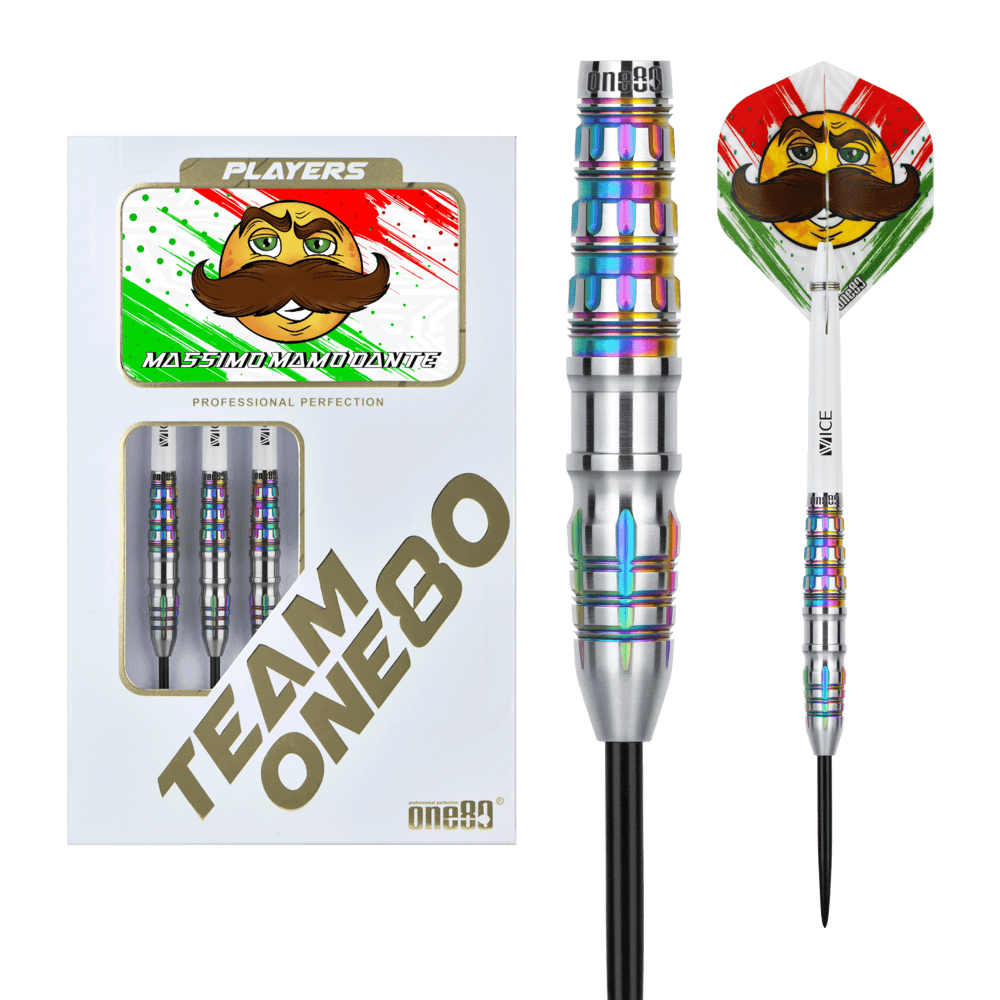 maimero　1001 ONE80 Mamo Massimo Dante 90% - Steel Tip Darts - Dartshopper.co.uk