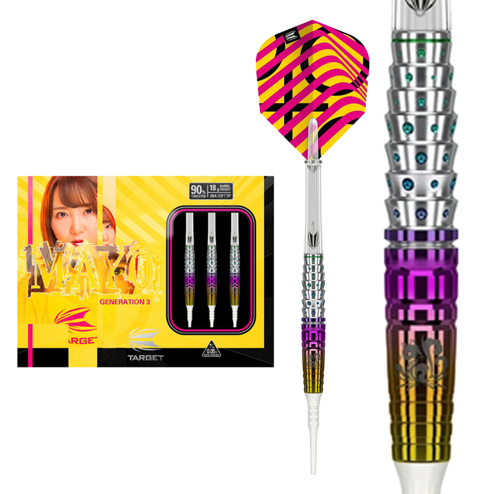 Target Japan Mayuko Morito Mayo G3 90% Soft Tip Darts