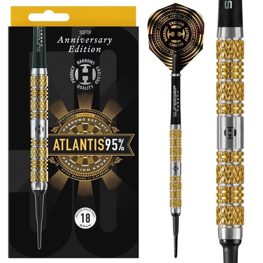 Harrows Atlantis 95% - Soft Tip Darts