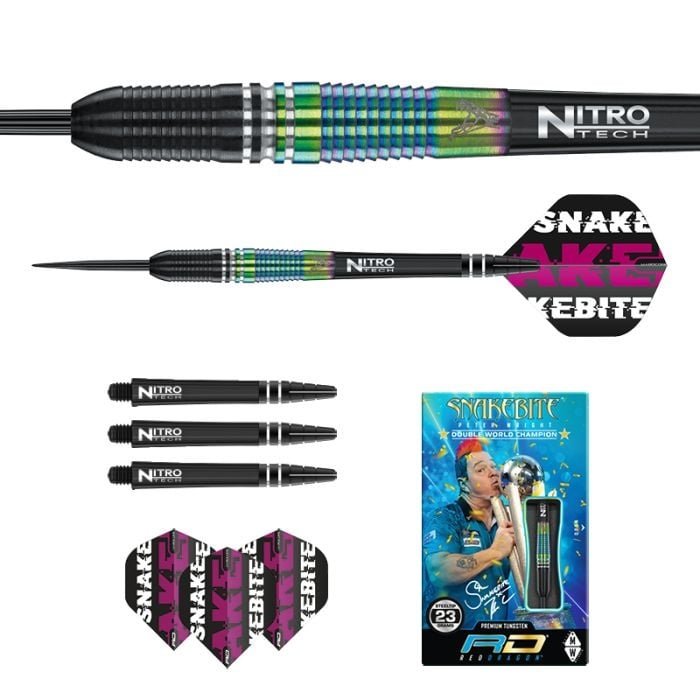 Red Dragon Snakebite Peter Wright ソフトダーツ Red Dragon Peter Wright Snakebite World Champion Torpedo SE