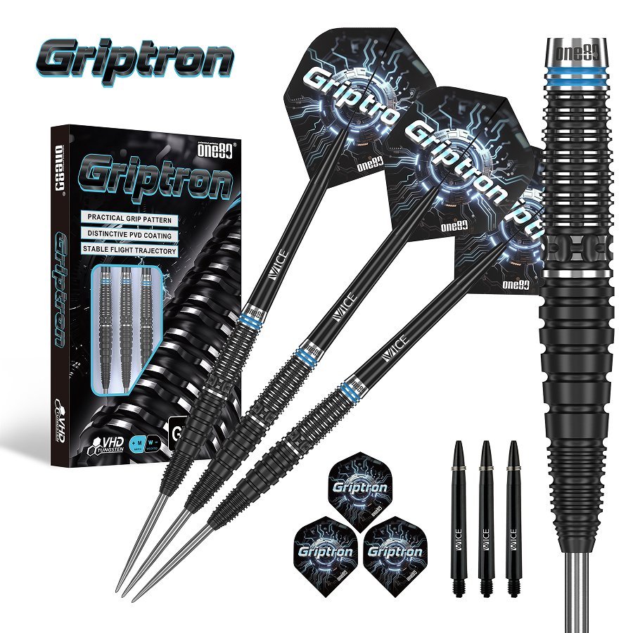 ONE80 Griptron GT1 90% - Steel Tip Darts - Dartshopper.com