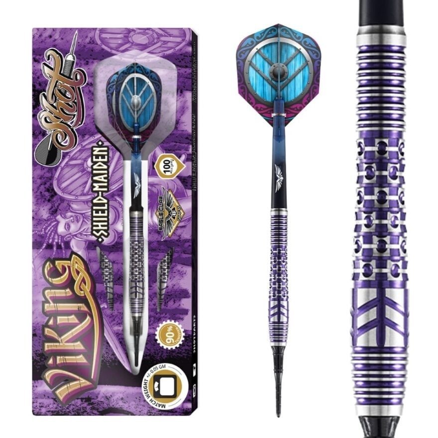 Shot Viking Shield Maiden 90% Soft Tip Darts