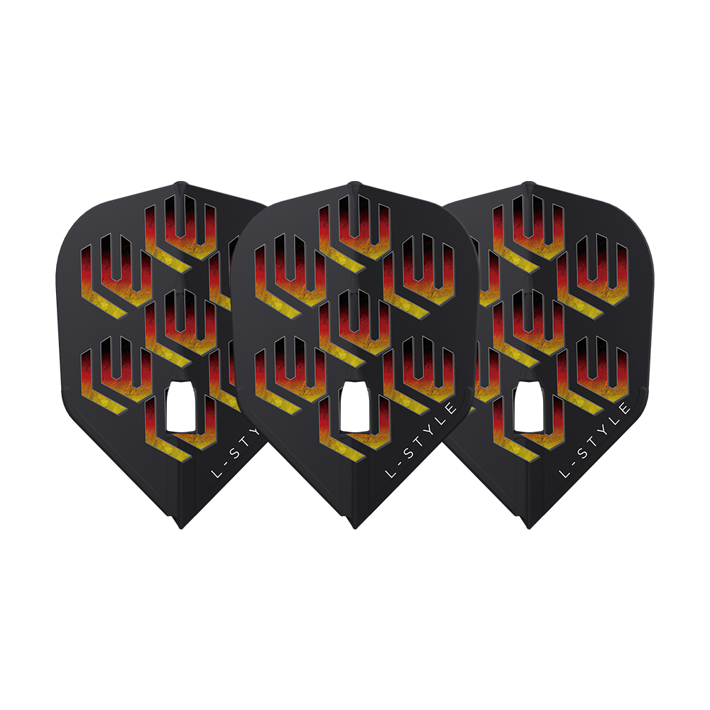 L-Style L3 PRO Lukas Wenig Black Darts Flights