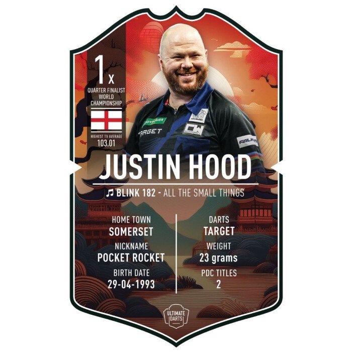 Ultimate Card Justin Hood 2026