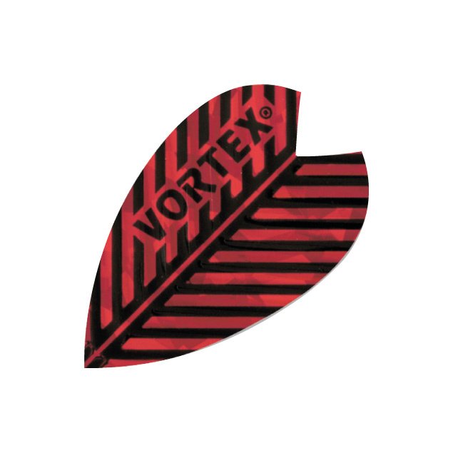 Harrows Vortex Feather Red Darts Flights