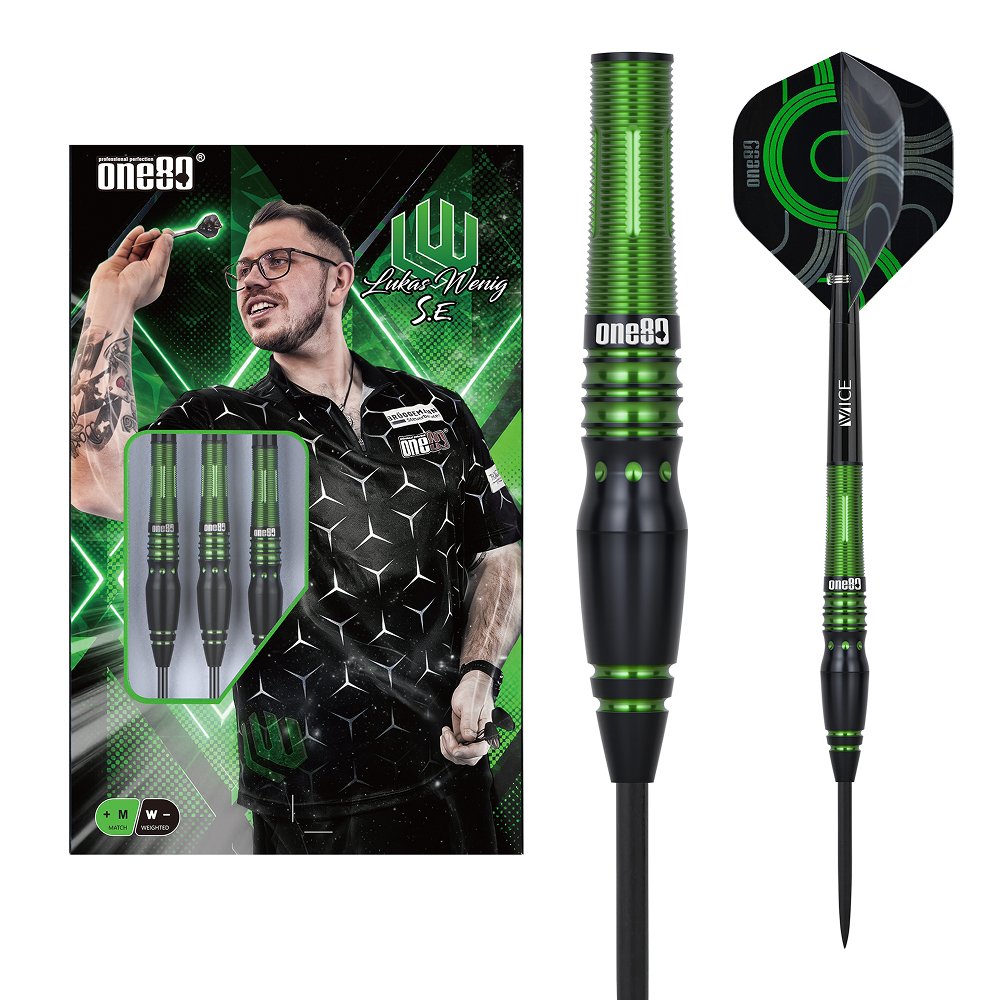 ONE80 Lukas Wenig S.E.90% - Dartpfeile