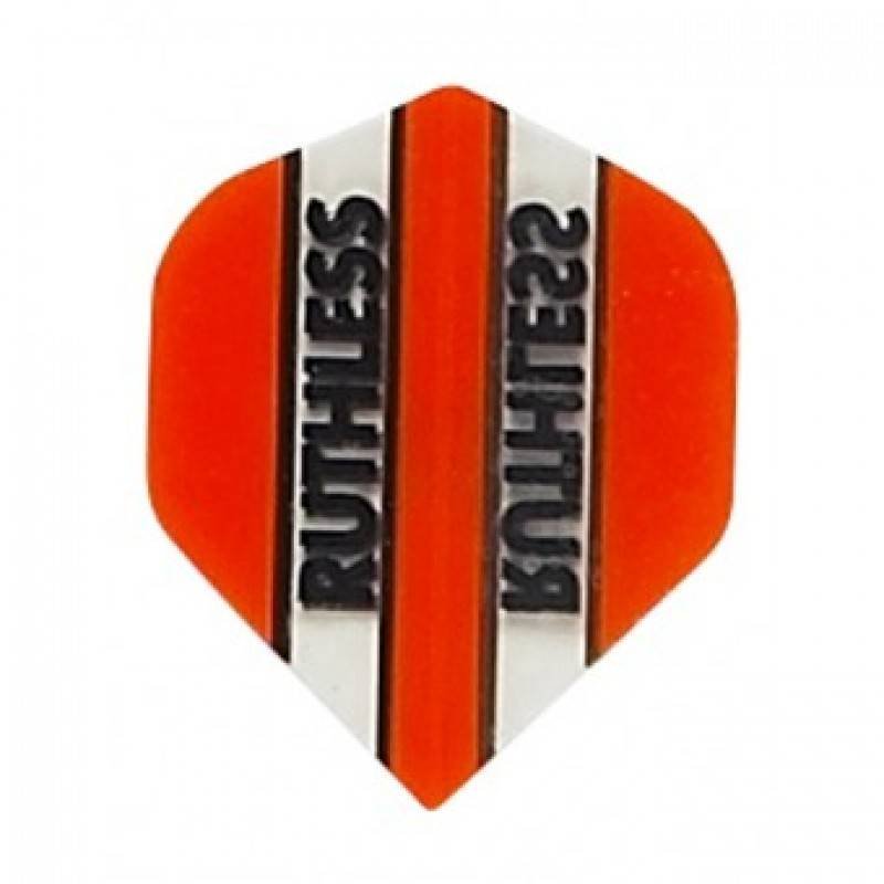 Ruthless Transparent Orange Darts Flights