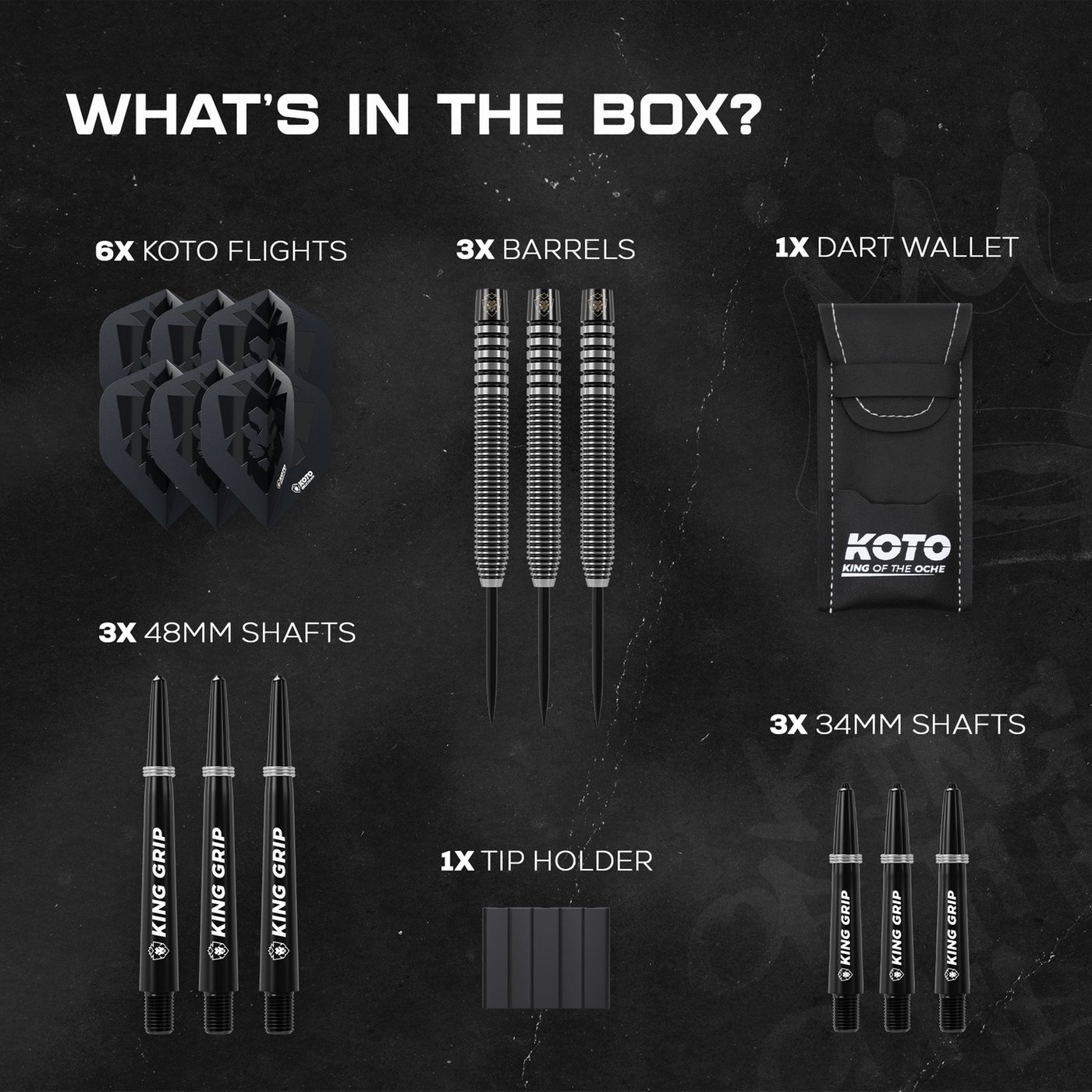 Lotki KOTO Zoom Black Electro 90%