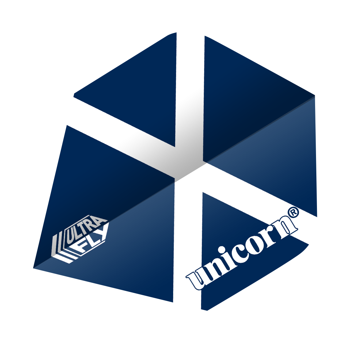 Unicorn Ultrafly Scotland Flag PLUS Darts Flights