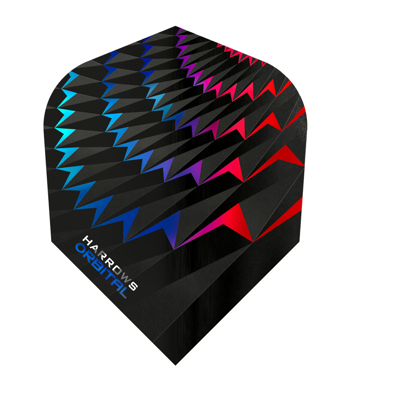 Harrows Orbital Aqua/Red Darts Flights