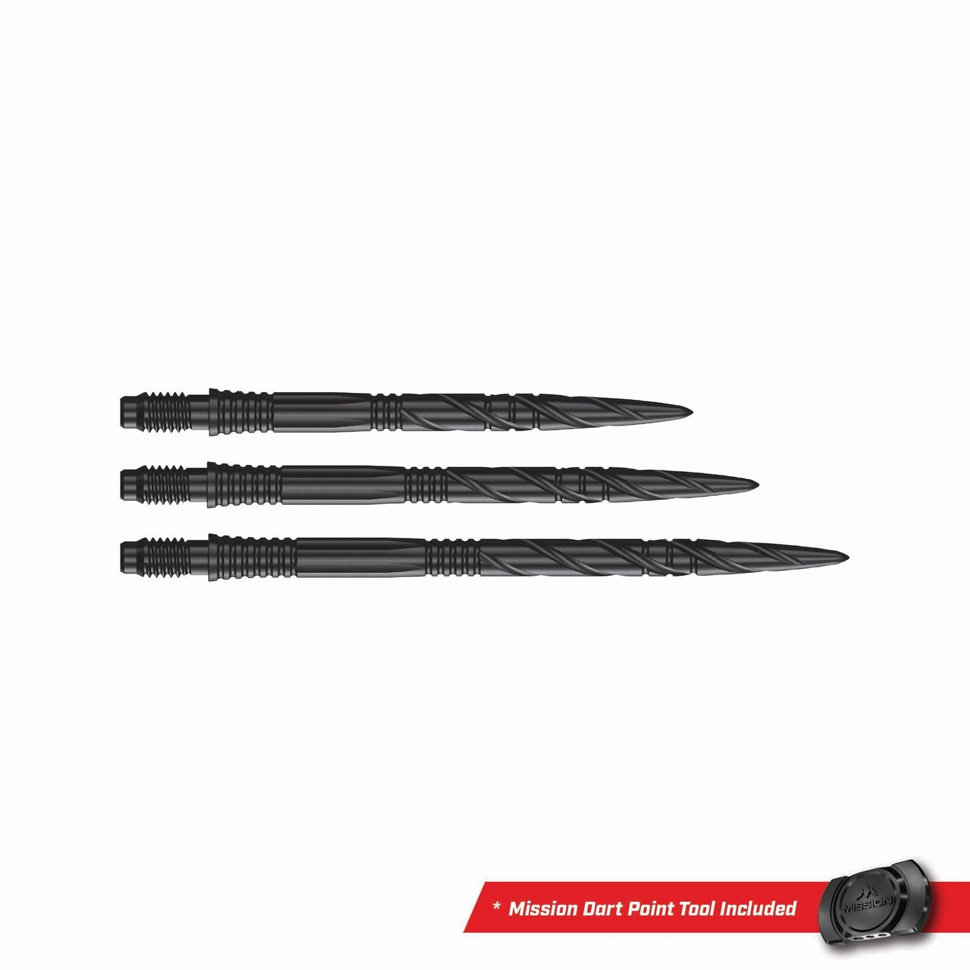 Mission R2.5 Rapid Points SVG Black